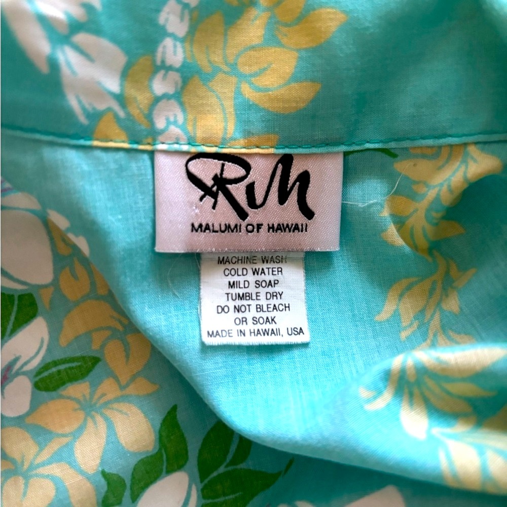 Vintage Ladies Aloha Shirt - Picture 2 of 5